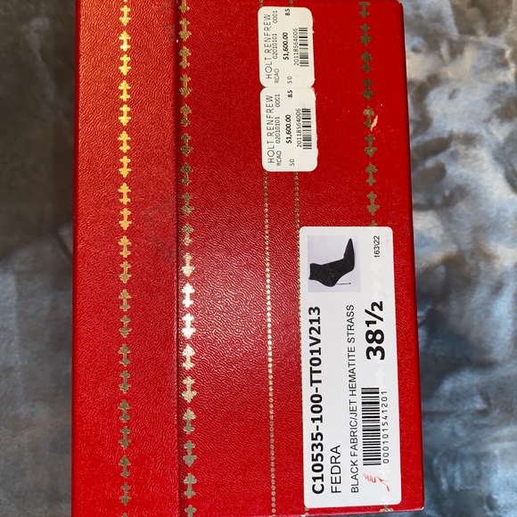 RENÉ CAOVILLA metallic ribbed-knit sock boots - Picture 7 of 9